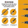 GYROS 12 PCS #69 Micro Drill Bit Set – Small Drill Bits for Jewelry, Plastic, Resin, & Soft Metal – High-Speed Steel Wire Gauge Mini Twist Drill Bit Set for Pin Vise Hand Drill & Rotary Tool
