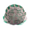 SWACC 15 Inch Short Curly Wavy Hair Wig Medium Length Synthetic Colorful Cosplay Daily Party Wig for Women with Wig Cap (St Patricks Green)