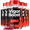 (5 Pack) Vigor Boost Gummies - Official VigorBoostGummies Support Advanced Formula All Natural Ingredients Premium Supplement Gummys for Overall Health & Wellness Reviews, 300 Gummies for 5 Months
