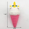 Magik Scented Jumbo Squishies Unicorn Bear Ice Cream Cone Galaxy Toys Cute Slow Rising Squishy Kids Children Adult for Holiday and Stress Relieve (Unicorn Cone, Green, 7.48 x 3.35 Inch)
