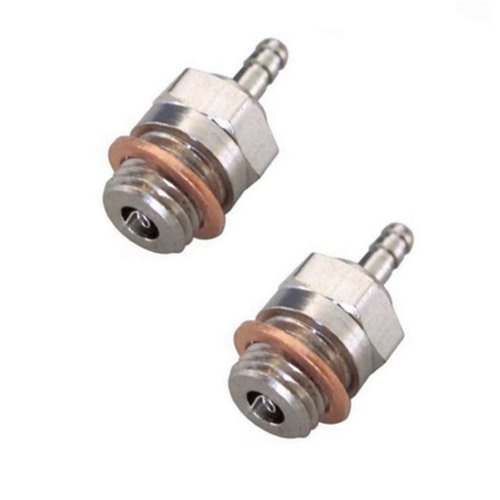 2PCS ShareGoo Glow Plug N4#4 NO.4 Medium Hot Spark 70117 Compatible with Traxxas Kyosho HSP HPI Redcat 1/8 1/10 RC Nitro Engines Car Truck Buggy