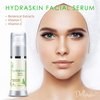 Deluvia Vitamin C Serum for Face, Hyaluronic Acid Facial Serum, Hydrating Serum with Moisturizing Vitamin E & Organic Aloe Vera for Sensitive and Dry Skin