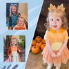 Dog Birthday Party Supplies，Blue Party Decorations Ears Hair Bow Clips for Kid, Boys and Girls Halloween Costume Accessories Animal Cosplay (4 PCS)
