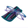 EYEGUARD 4 Pack Reading Glasses for Women Fashion Colorful Gradient Readers