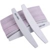 BTYMS 25 Pcs 100/180 Grit Nail Files and Buffers Professional Double Sided Emery Boards Manicure Tool for Acrylic Nails