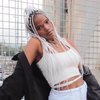 Christmas White Braiding Hair Jumbo Braids Hair Extensions Glowing Braiding Hair 24inch 3Pcs Jumbo Braiding Hair Glow in the Dark Hair