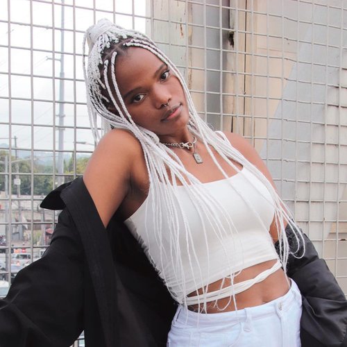 Christmas White Braiding Hair Jumbo Braids Hair Extensions Glowing Braiding Hair 24inch 3Pcs Jumbo Braiding Hair Glow in the Dark Hair
