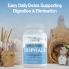 NIWALI Organic Triphala Herbal Supplement - Digestion & Colon Support, Immune System Support, Adaptogen, Nutrient Dense, Vegan, Gluten-Free, USDA Certified Organic, Non-GMO - 60 Capsules
