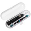 Nincha Plastic Electric Toothbrush Travel Case for Fairywill/TEETHEORY/Seago/Dnsly Series Sonic Electric Toothbrush, White