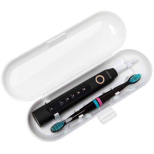 Nincha Plastic Electric Toothbrush Travel Case for Fairywill/TEETHEORY/Seago/Dnsly Series Sonic Electric Toothbrush, White