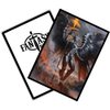 Fantasy North - Plutoria - Plutonium Angel - 100 Smooth Matte TCG Trading Card Sleeves - Fits Magic MTG Commander Pokemon and Other Card Games - Playing Card Sleeves