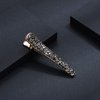 Ruihfas Fashion 4Pcs Eye-catching Women Girls Pearl Rhinestone Beak Clip Duckbill Clip Alligator Clip Hair Clip Hairpin 2.36×0.4 inch