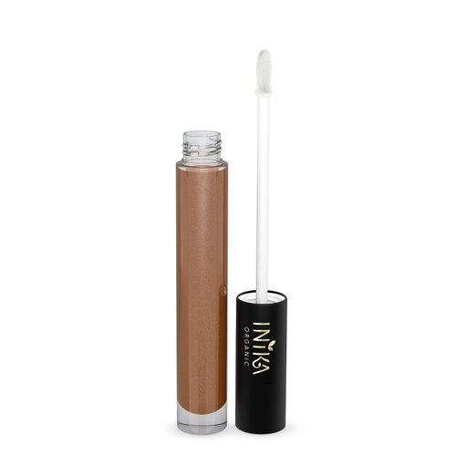 INIKA Organic Cappuccino Lip Glaze, 0.17 OZ