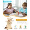 Poraxy STEM Kits for Kids Age 8-10-12, 6 in 1 Science Kits, Wooden 3D Puzzles, Toys for Ages 8-13, Building Projects Crafts Model Kits, Birthday Gifts for Boys Girls Ages 7 8 9 10 11 12 13 Years Old