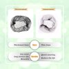 Coloryoung 24 Count Black Invisible Elastic Edge Thicker Mesh Hair Nets for Women Hair Bun Food Service Ballet