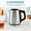 Aroma Housewares Housewares 1.0L / 4-cup Stainless Steel Electric Kettle (AWK-267SB)
