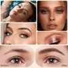 Eyebrow Tattoo Pencil 4 Fork Tip 3D Microblading,2024 New Magic Eyebrow Pencil 4-Tip Eyebrow Pencil Natural Makeup Fine Stroke,Upgraded Eye Brown Makeup Long-Lasting (Dark Brown)
