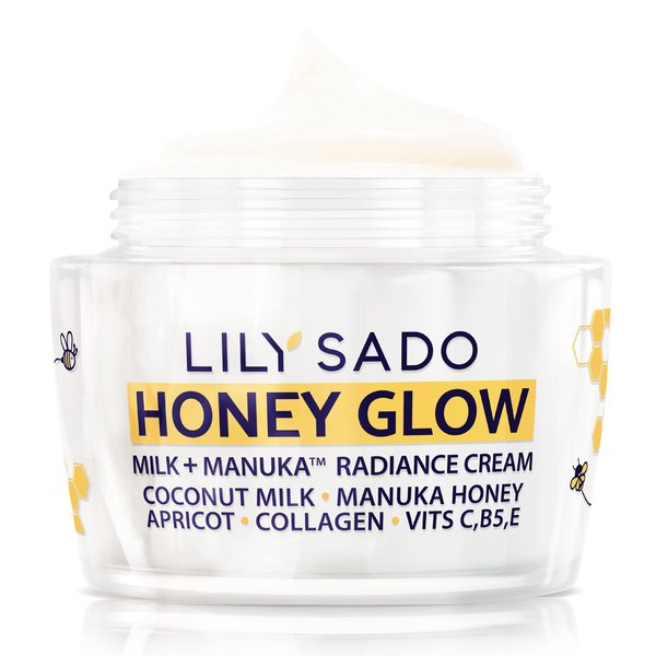LILY SADO TEA+C Green Tea Water Rush Gel Cream Moisturizer - Lightweight Vitamin C Anti-Wrinkle Moisturizing Lotion - Hydrates & Softens for Luscious, Radiant Skin. 2 oz