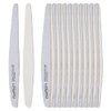 ForPro Expert One & Done Wood File, White 150 Grit/Zebra 180 Grit, Manicure & Pedicure Nail Files, 7” L x 1.25“ W, 50-Count