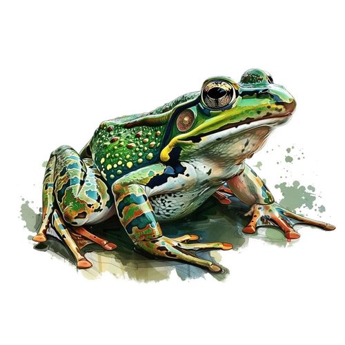 Dopetattoo 6 Sheets Temporary Tattoos for Women Adults Frogs Tattoo Realistic Green Color Waterco...