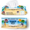 Pacific Pups Grooming Dog Wipes for Paws and Butt Pet Cleaning Deodorizing Wipes, Puppy Wipes Supporting Pacific Pups Rescue Dog Grooming Wipes, Pet Wipes for Dogs Paw Cleaner for Dogs and Cats