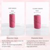 heemeei Small Sanding Bands for Nail Drill, 100Pcs Mini Sanding Bands 180 Medium Grits with Upgrade Design 3.1mm Mandrel Bits for Acrylic Nails Gel Manicures and Pedicure (Pink)