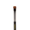 Bdellium Tools Professional Makeup Brush - Maestro Series 714 Flat Eye Definer - With Soft Synthetic Fibers, For Eye Definition (Black, 1pc)
