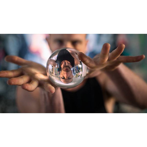 Clear Acrylic Contact Juggling Ball - 2.75" - 70mm