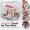 Di Vedra - DIY Dollhouse kit for Adults– Dollhouse Miniature kit – DIY Miniature Dollhouse Kits for Adults – Fun DIY Project House Kit in A Box, Accessories with Glue, Tools, Manual Included