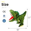Easfan Plush Dinosaur Hand Puppet with Movable Mouth T-Rex Stuffed Animal Puppet for Imaginative Pretend Play Storytelling Gifts for Kids Boys Girls on Birthday Christmas, 11''