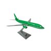Sterling Green 737-800 Airplane Miniature Model Plastic Snap-Fit 1:200 Part #ABO-73780H-017