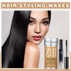 ZHISHUDL Hair Wax Stick for Flyaways Wax Stick for Hair Finishing Stick Hair Slick Stick Long-Lasting Styling Hair Pomade Stick for Fly Away and Edge Frizz Hair