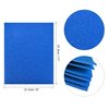 uxcell Dark Blue Glitter EVA Foam Sheets 11 x 8 Inch 2mm Thick for Crafts DIY Projects 24 Pcs