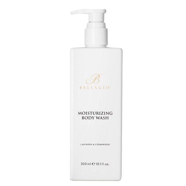 Bellagio Moisturizing Body Wash - Scented with Cedarwood, Green Mandarin, Lavender - Vegas Hotel Body Wash - 10 oz