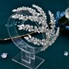 DIMNIE Wedding Hair Comb Sparkling Rhinestone Bridal Headpiece Silver Wedding Hair Accessories (silver 576)