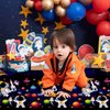 3 Pack Space Tablecloth, Outer Space Tablecloths Astronaut Party Decorations Disposable Plastic Rectangle Galaxy Table Cover For Kids Baby Shower Birthday Outer Space Themed Party Supplies 51" X 87"