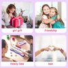 Friendship Bracelet Making Kit for Girls,Arts and Crafts Toys for Kids Ages 8-12,String Bracelet Making Craft Birthday Gifts Toys for Girls 7 9 10 11 12