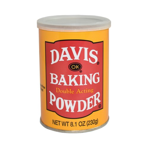 Davis Double Acting Baking Powder, 8.1 Ounce