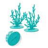 8 Pcs Green Mermaid Party Decoration DIY Felt Table Centerpiece Under The Sea Party Decorations for Ocean Theme Girl Little Mermaid Birthday Baby Shower Party Supplies