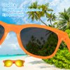 Bouiexye 12 Pack Neon Sunglasses with Colorful Lenses in Bulk for Birthday Beach Pool Party Supplies, 12 Bright Colors