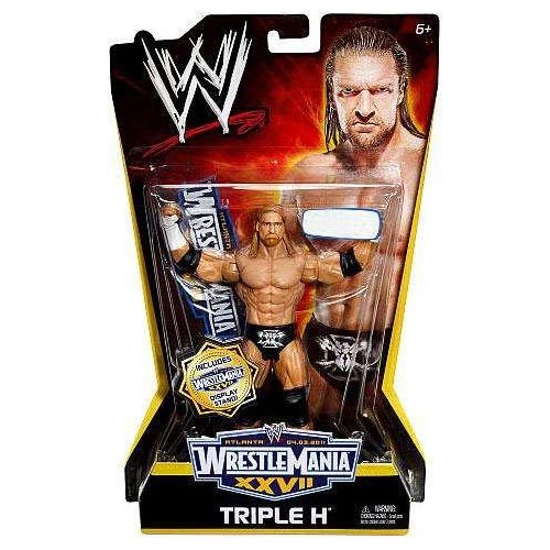 WWE Wrestling WrestleMania 27 Triple H Exclusive Action Figure