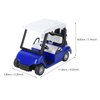 Veemoon Baby Stroller Stroller Golfs Cart Model Cart Model Mini Cart Back Action Cart Cart Figurine Statue Lovers Vehicle for Boys Girls Blue 1: 20 Scale Vehicle Stroller Couples (Blue)