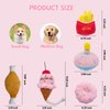 Puppy Toys 5 Pack Dog Toys for Small Dogs, Dog Squeaky Toys, Cute Small Dog Toys Stuffed Plush Dog Toy Bundle, Dog Birthday Cake Toy Gift Set, Puppy Chew Toys to Keep Them Busy, Puppy Teething Toys