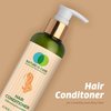 NATURE-O-CARE Hair Conditioner with Neem & Aloe Vera Extracts - 200ml, Reduces Hair Fall, Strengthens Hair, Moisturises Scalp, Reduces Itchiness, Thick and Strong Hair, Glossy Finish