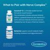 Euromedica Nerve Complex - 60 Capsules - Supports Healthy Nerve Function - Vitamin, Amino Acid & Herb Blend - Supports Healthy Blood Circulation - 30 Servings