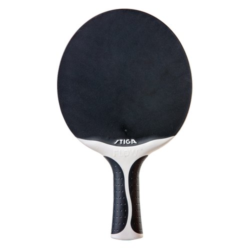 STIGA Flow Water and Shock Resistant Indoor/Outdoor Table Tennis Racket (Black)