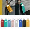 KUFptva Chapstick Holder Keychain Lip Balm Cover Lipstick Sleeve Pouch Gloss Organizers Keyring Backpack Decors, 9cm