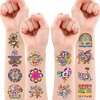102 PCS Hispanic Heritange Month Birthday Party Decorations Favors Supplies Temporary Tattoos Decor Latin American Spanish Stickers For Boys Girls Gift School Prizes Rewards