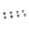 Blomiky 8 Pack 9125 Scew Lock nut 25-WJ02 Spare Part for 9125 9155 9156 RC Car RC Truck 9125 Locknut 2