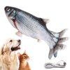 VAIZIQ Flopping Fish Electric Moving Dog Fish Toy，Realistic Flopping Fish Rocking Dog Toy, Dog Toys Interactive Pet Toys for Dog Exercise，Small and Medium Dog Floppy Fish Dog Chew Toy